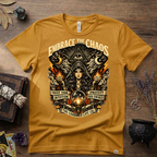 Witchy Tee "Embrace the Chaos" Graphic T-Shirt The Charmed Life Co. Logo