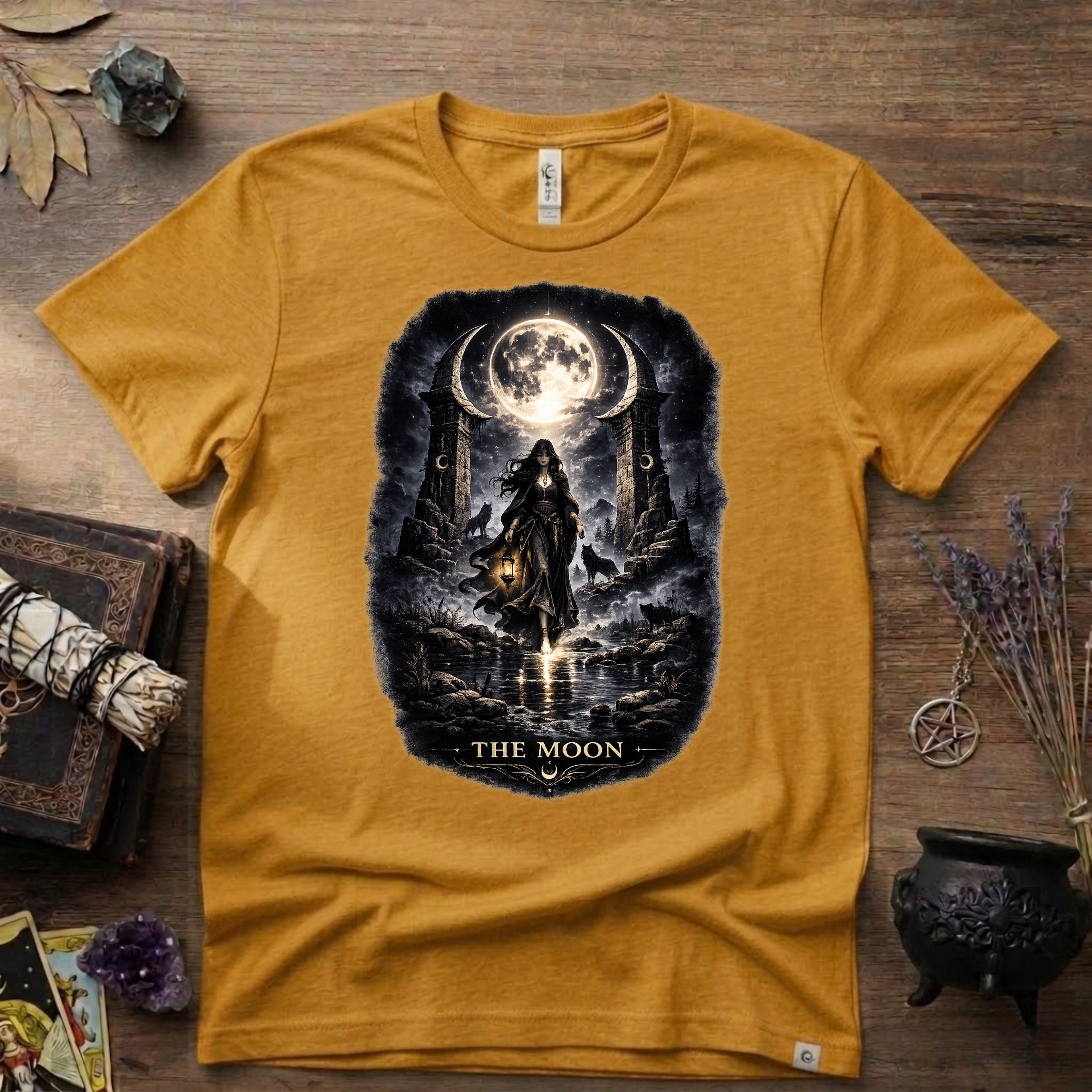 Tarot T-Shirt — The Moon