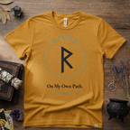 Raidho Rune 'On My Own Path' T-Shirt