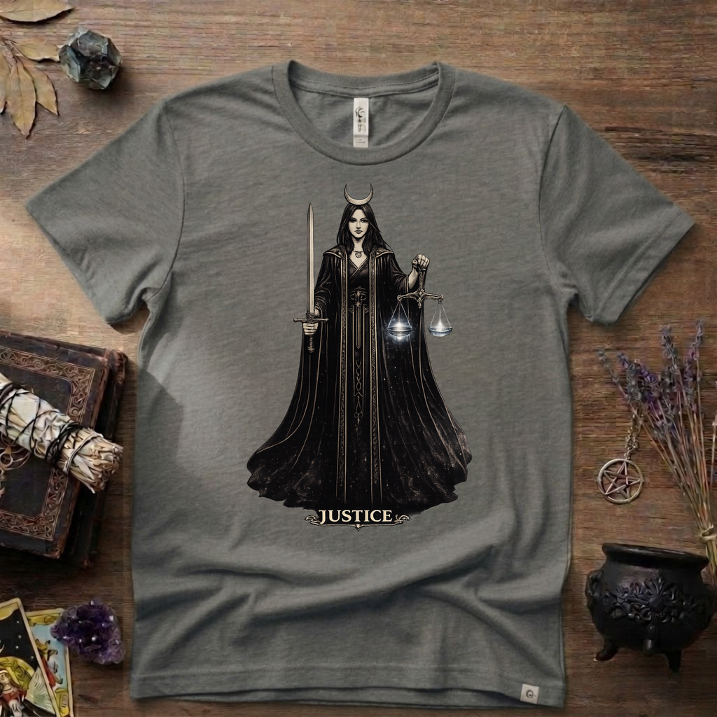 Tarot T-Shirt — Justice