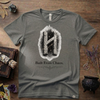 Hagalaz Rune T-Shirt — Built from Chaos Design