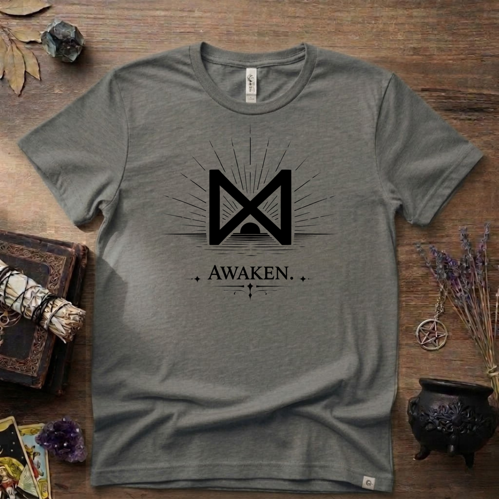 Dagaz Rune T-Shirt — "Awaken" Nordic Symbol Tee
