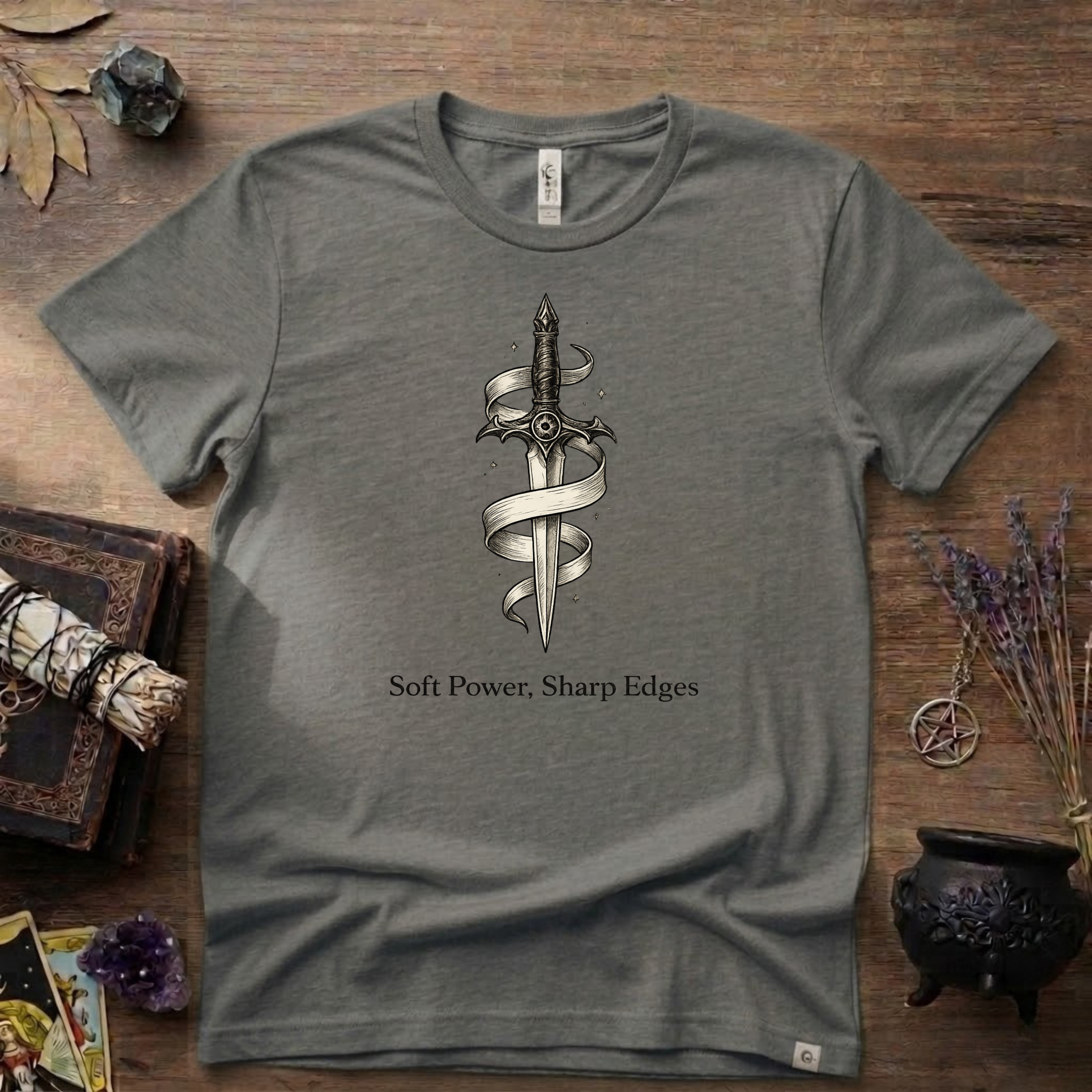 Witchy T-Shirt — Soft Power Sharp Edges