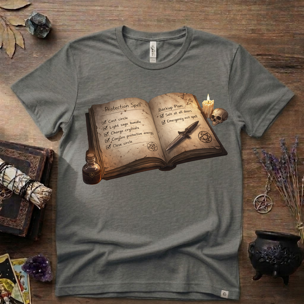 Witchy T-Shirt — Protection Spell