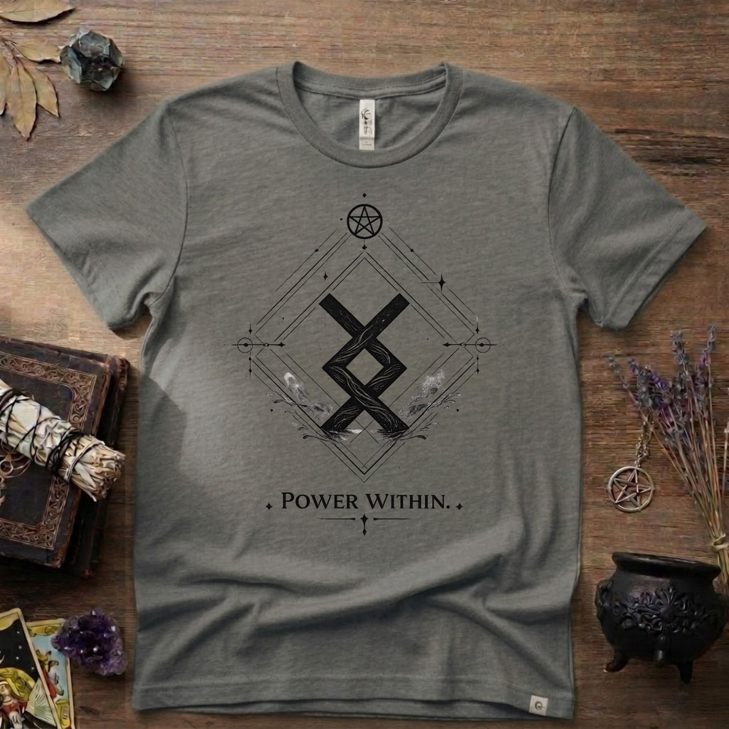 Ingwaz Rune 'Power Within' T‑Shirt