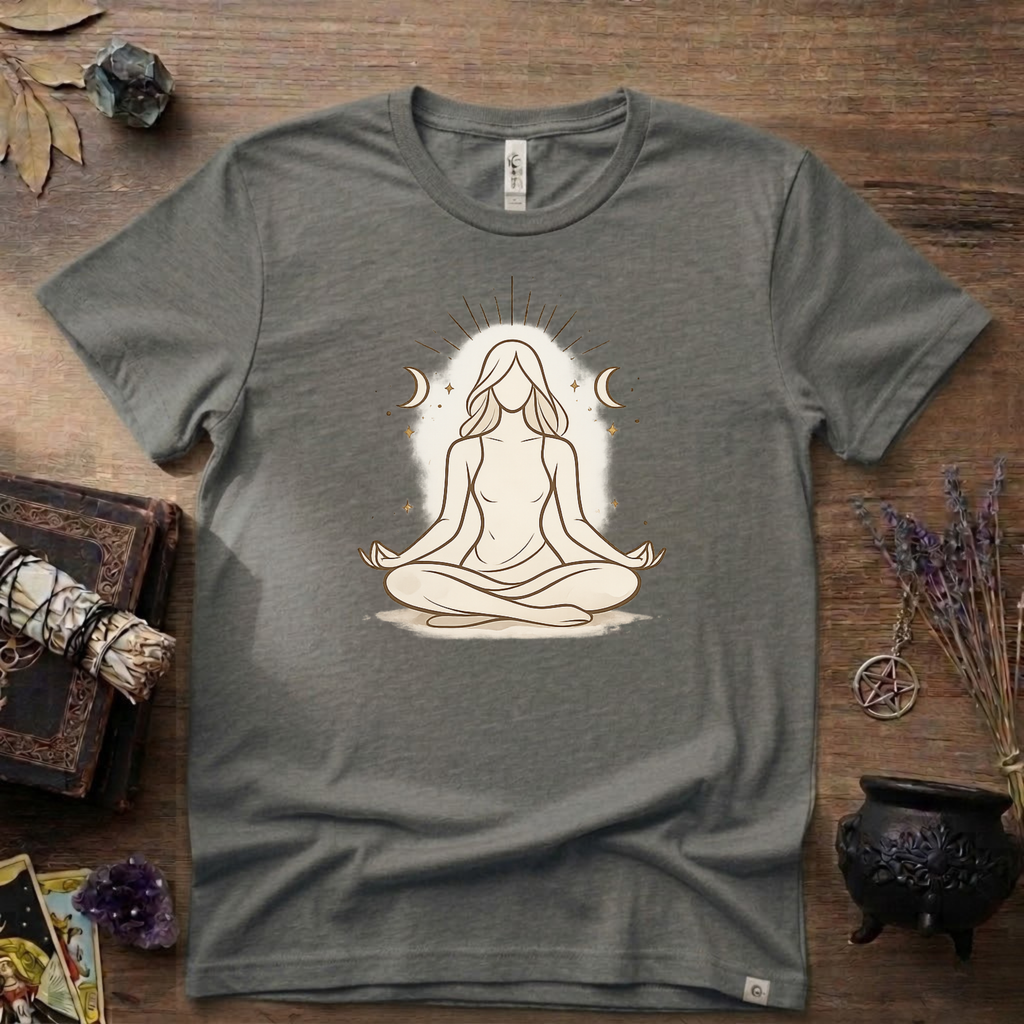 Witchy T-Shirt — "Meditation Witch"