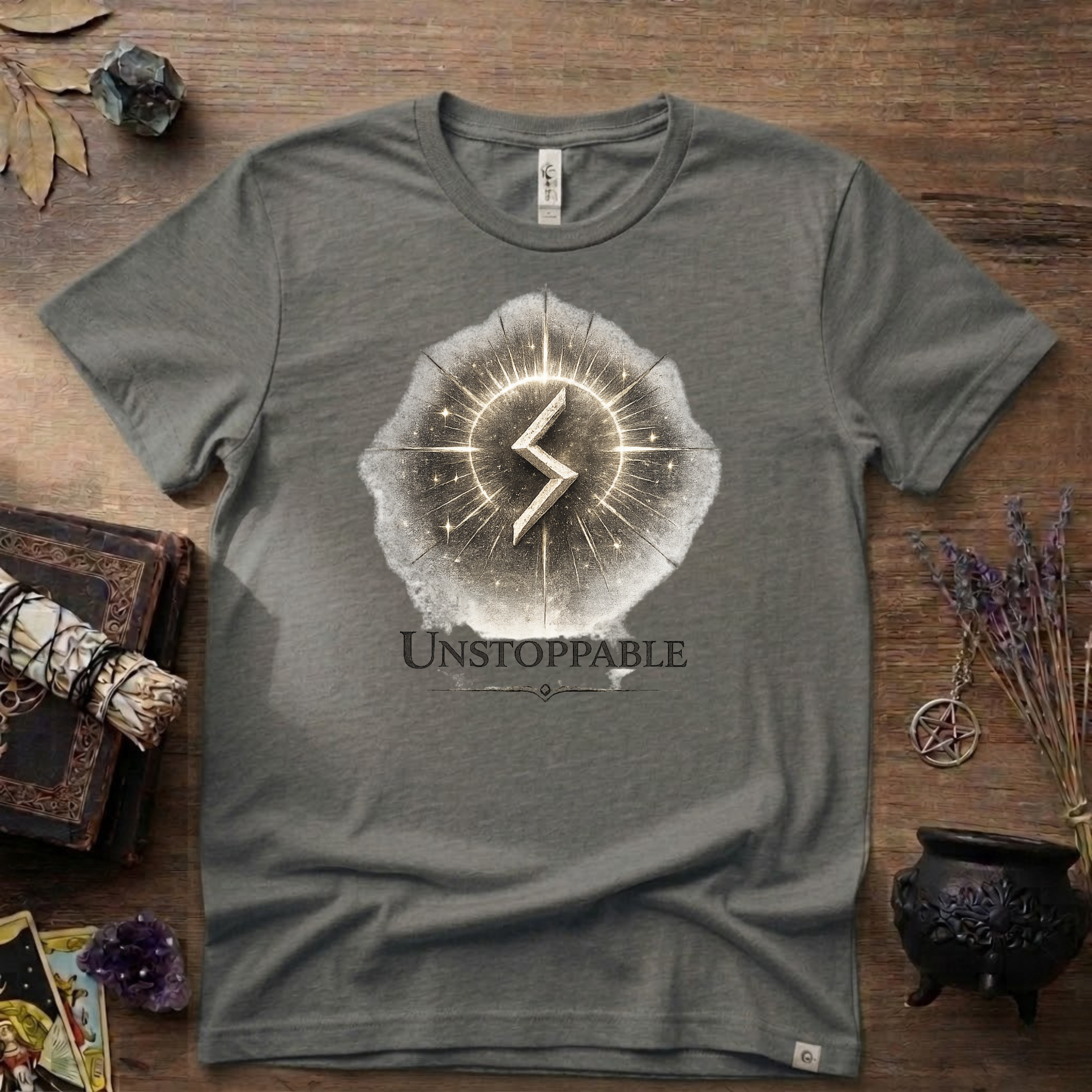 Sowilo Rune "Unstoppable" T-Shirt