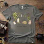 Kitchen Witch T-Shirt — Witchy Kitchen Spell Tee