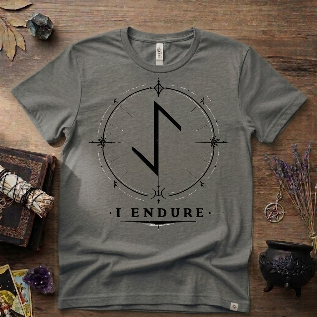 Eihwaz Rune 'I Endure' T-Shirt