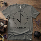 Eihwaz Rune 'I Endure' T-Shirt