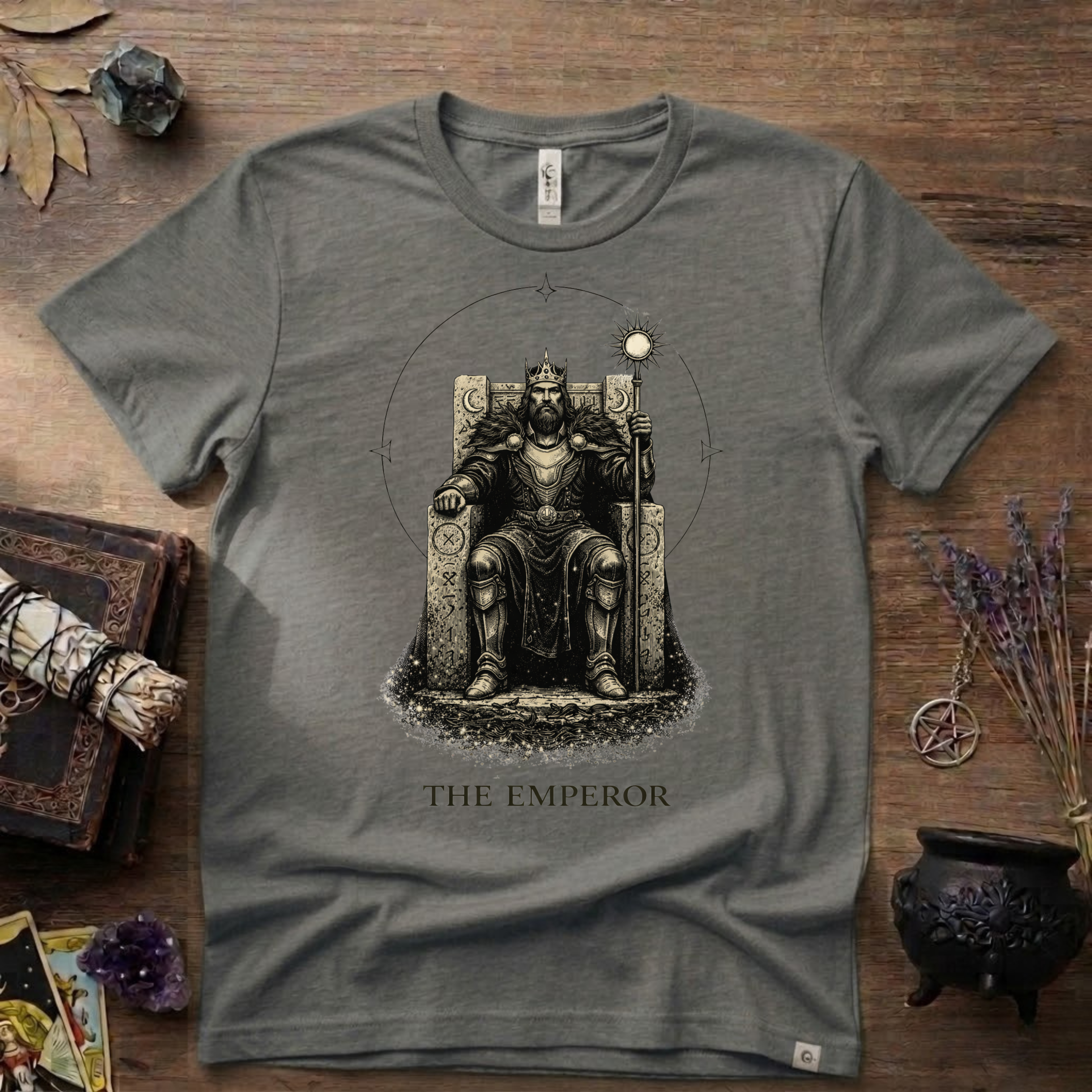 Tarot T-Shirt — The Emperor