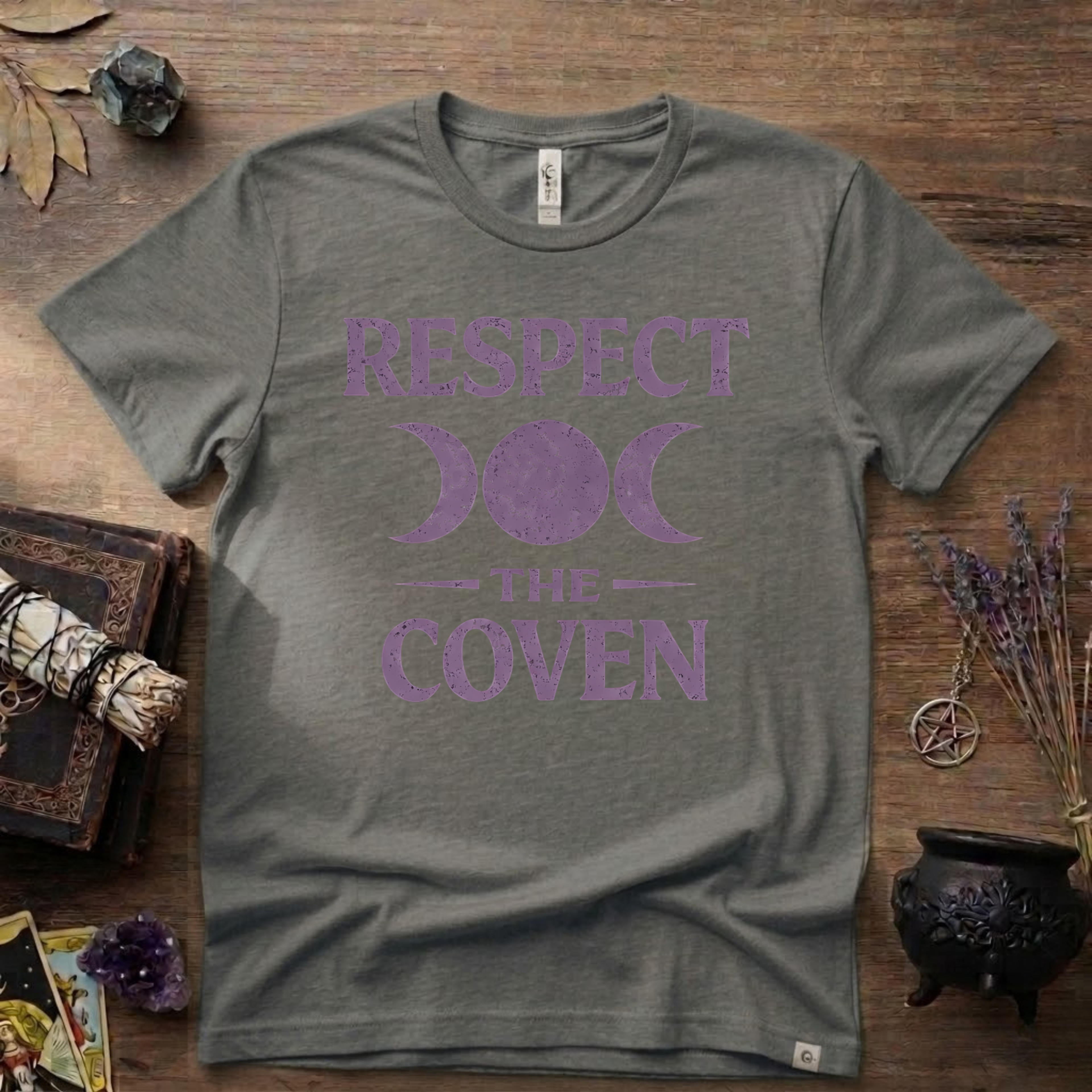 Witchy T-Shirt — "Respect the Coven"
