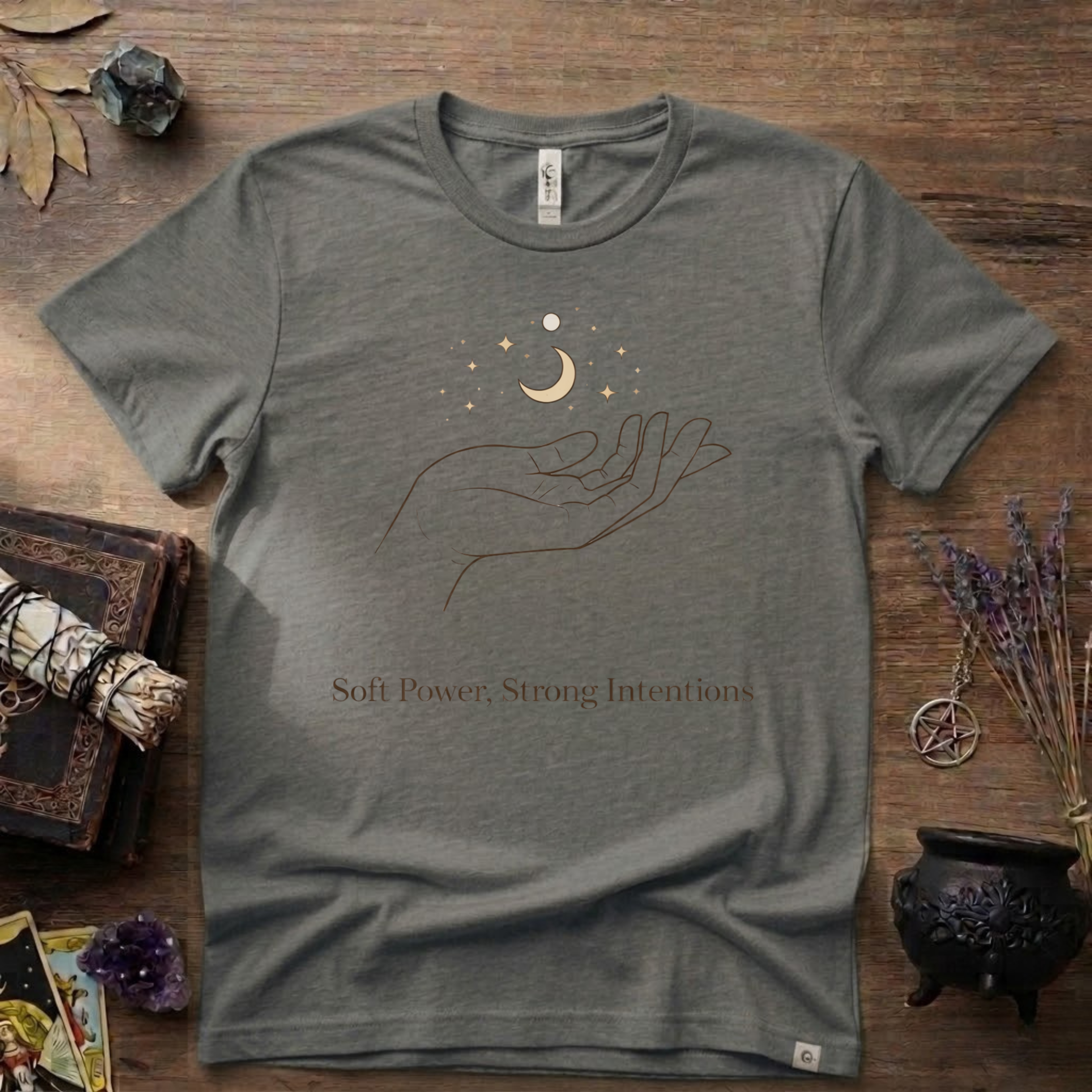 Witchy T-Shirt —Soft Power, Strong Intentions