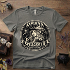 Certified Spell Caster witchy T-Shirt | Witchcraft, Occult, Magical