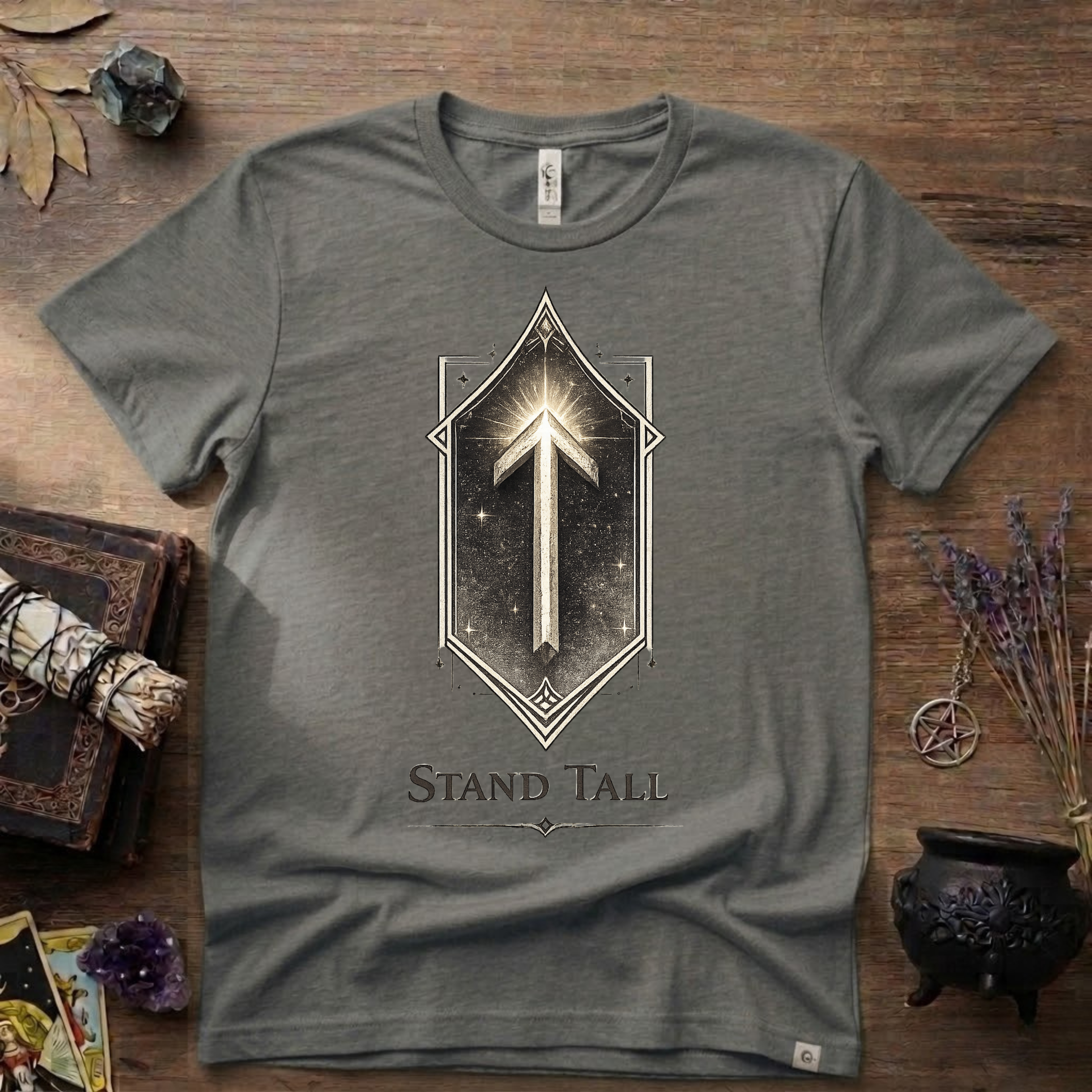 Tiwaz Rune 'Stand Tall' T-Shirt