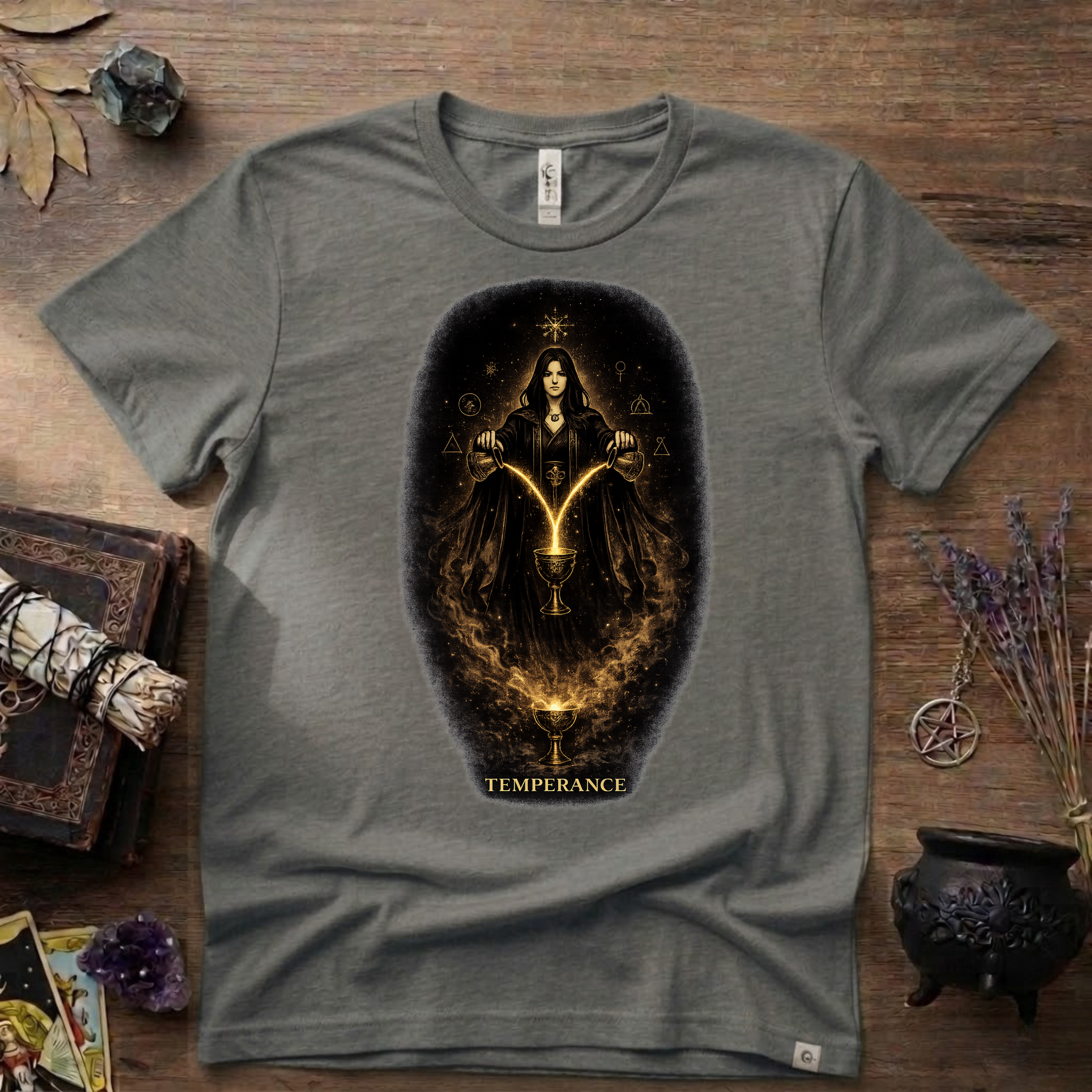 Tarot T-Shirt — Temperance