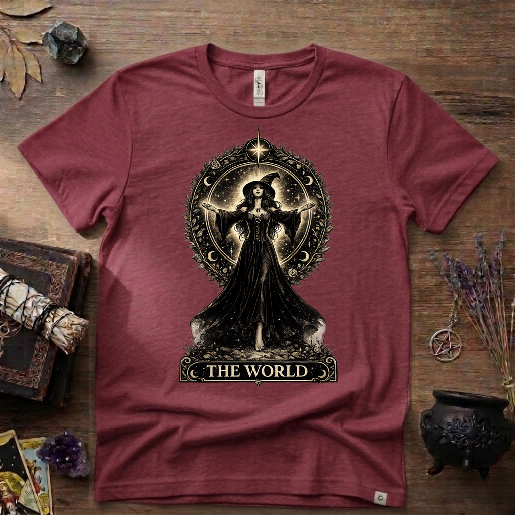 Tarot T-Shirt — The World