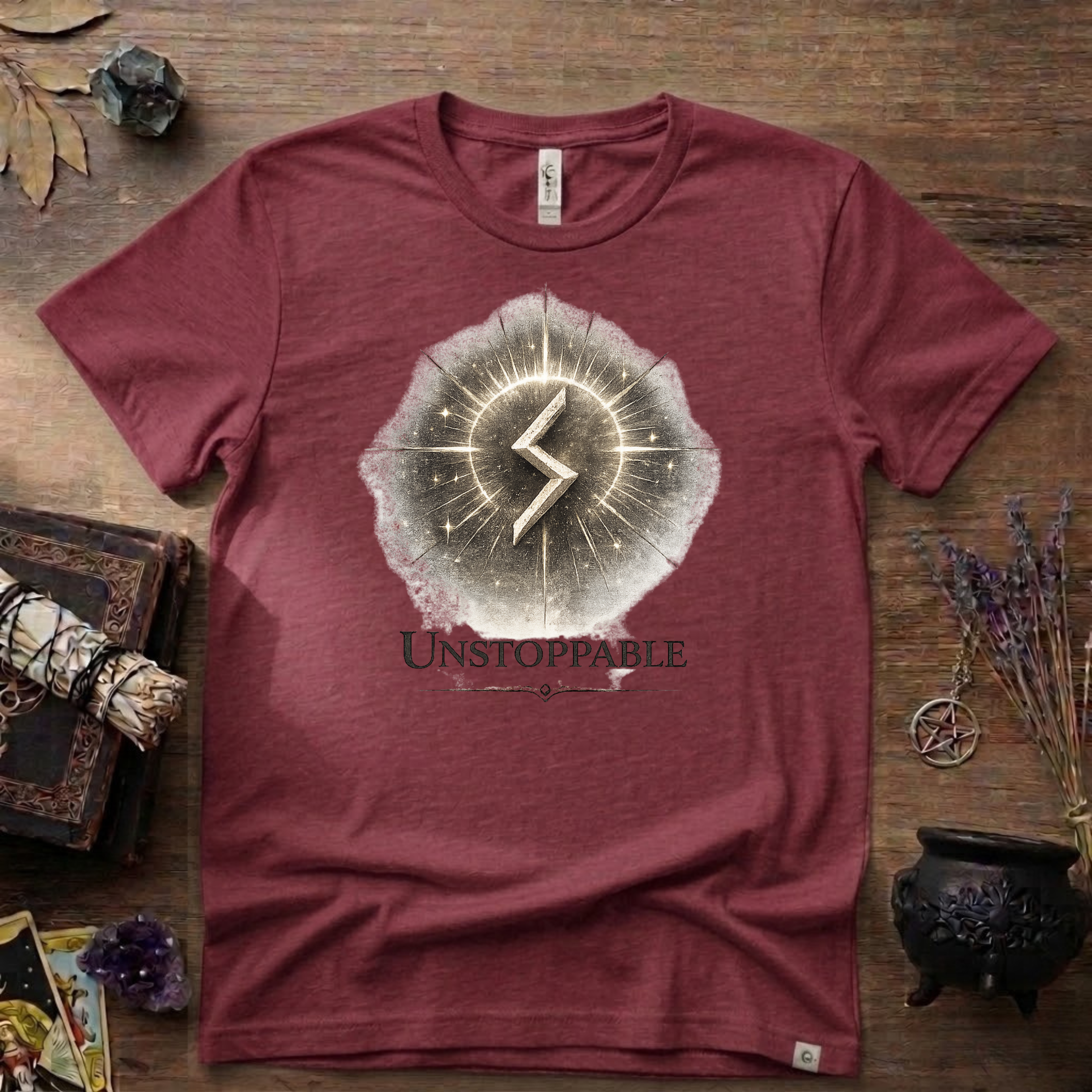 Sowilo Rune "Unstoppable" T-Shirt