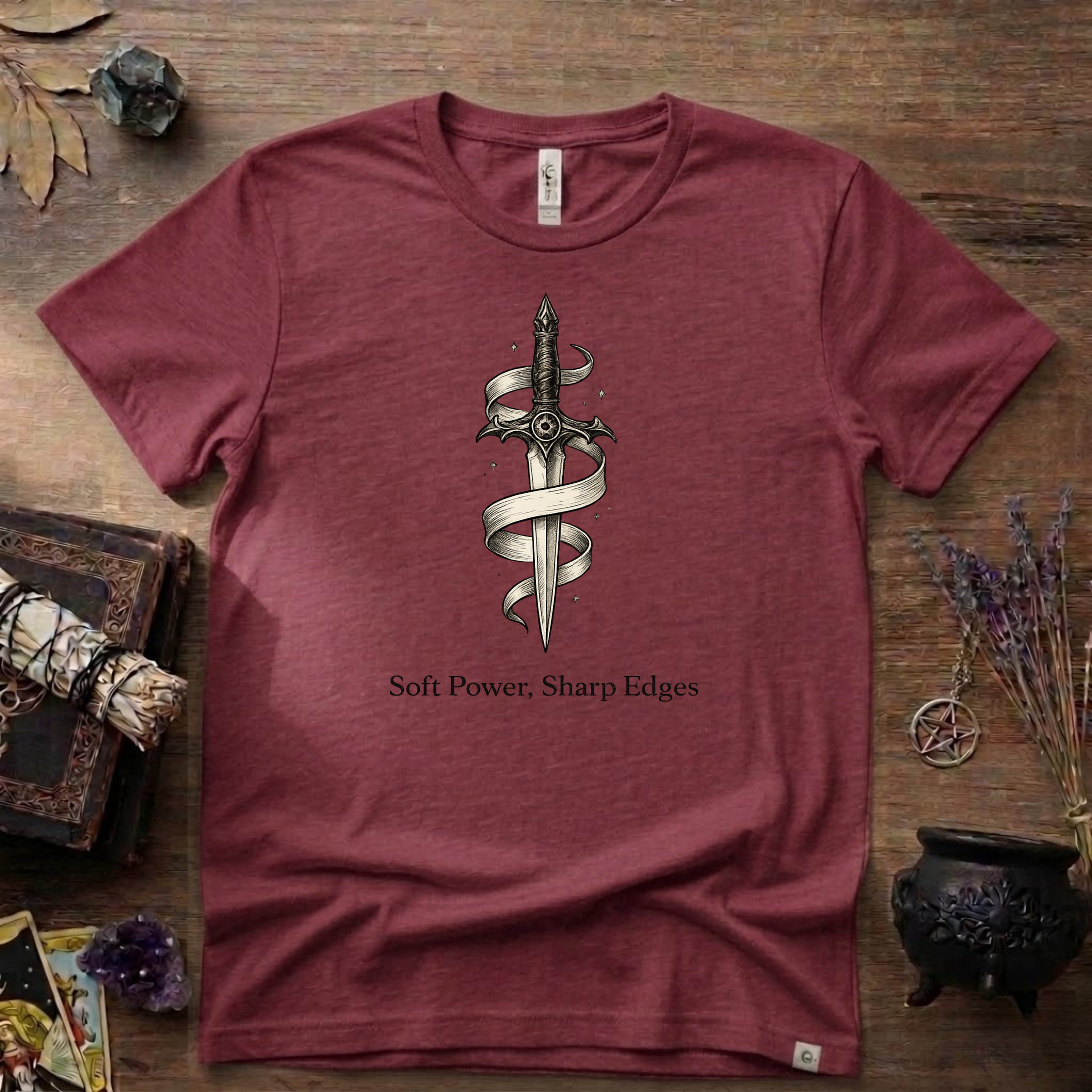 Witchy T-Shirt — Soft Power Sharp Edges
