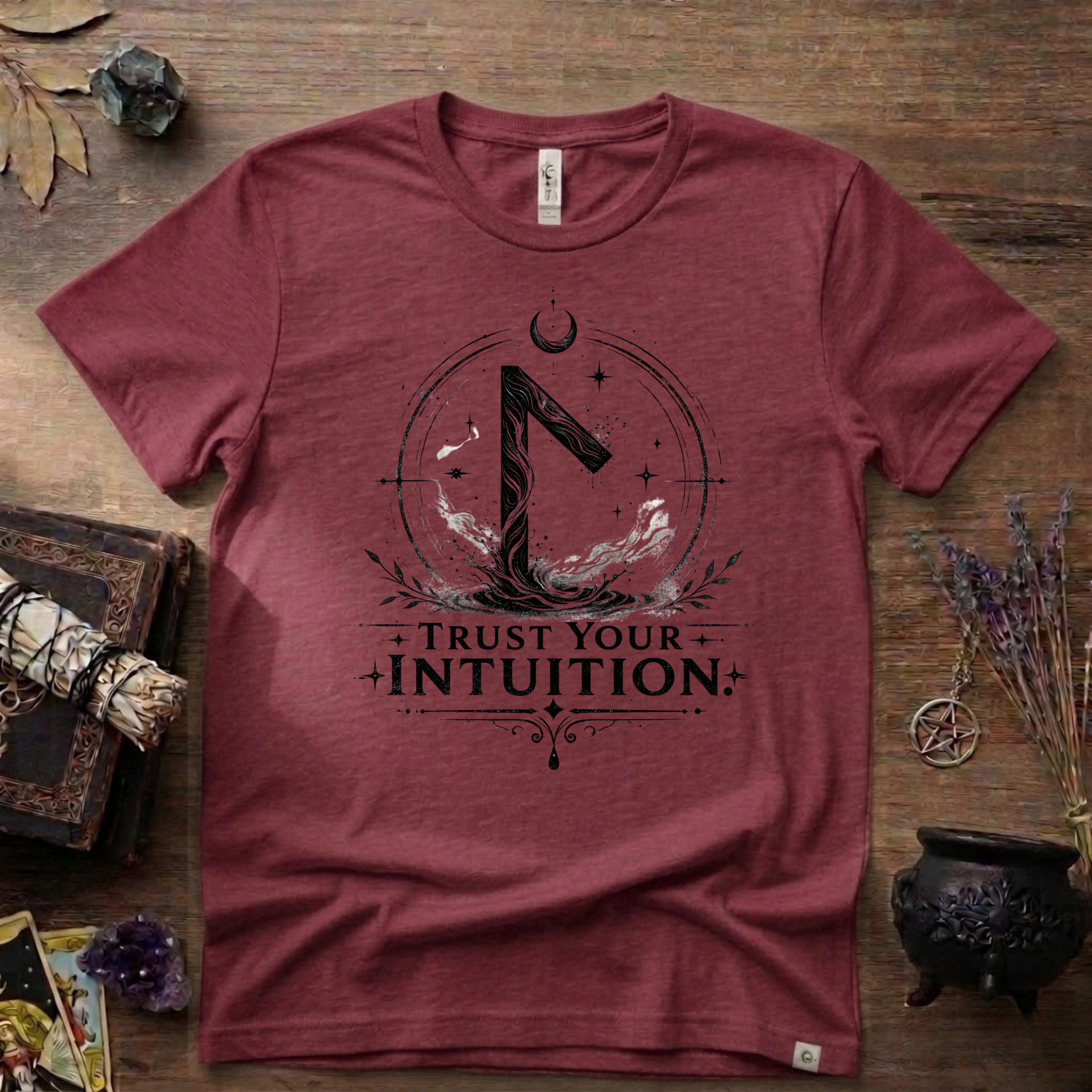 Laguz Rune "Trust Your Intuition" T-Shirt