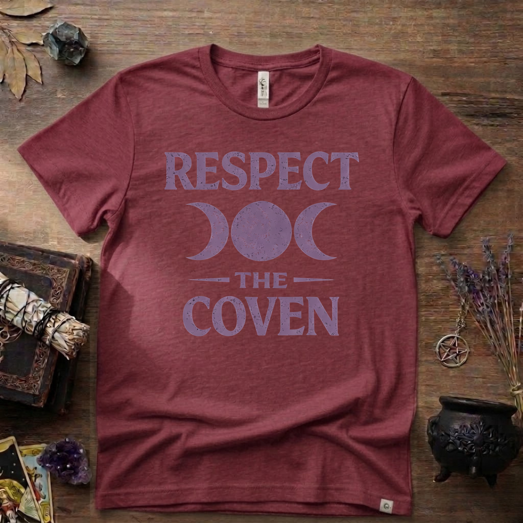 Witchy T-Shirt — "Respect the Coven"
