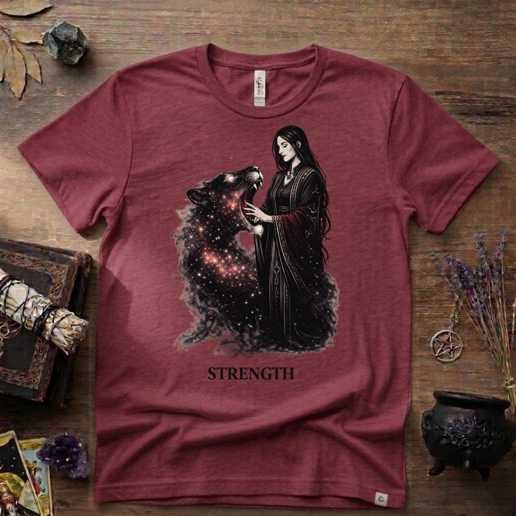 Tarot T-Shirt — Strength