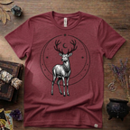 Stag Totem T-Shirt — Majestic Deer Graphic Tee