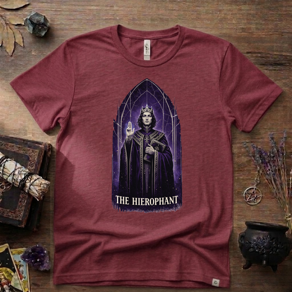 Tarot T-Shirt — The Hierophant