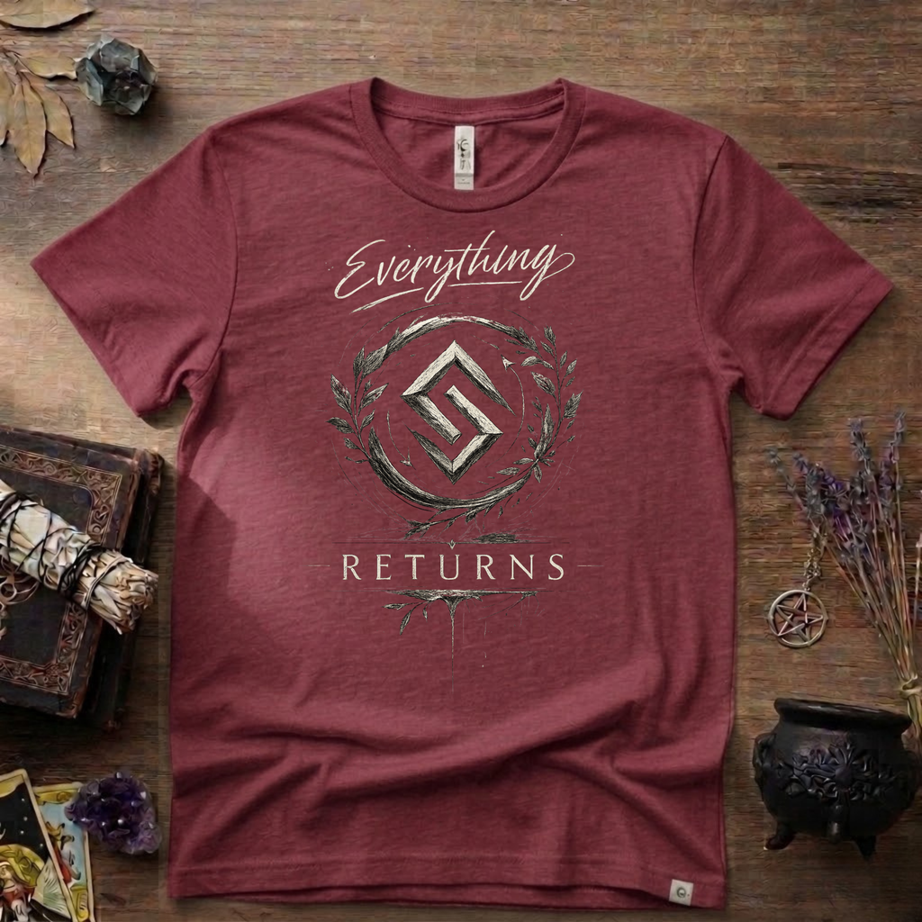 Jera Rune "Everything Returns" T-Shirt