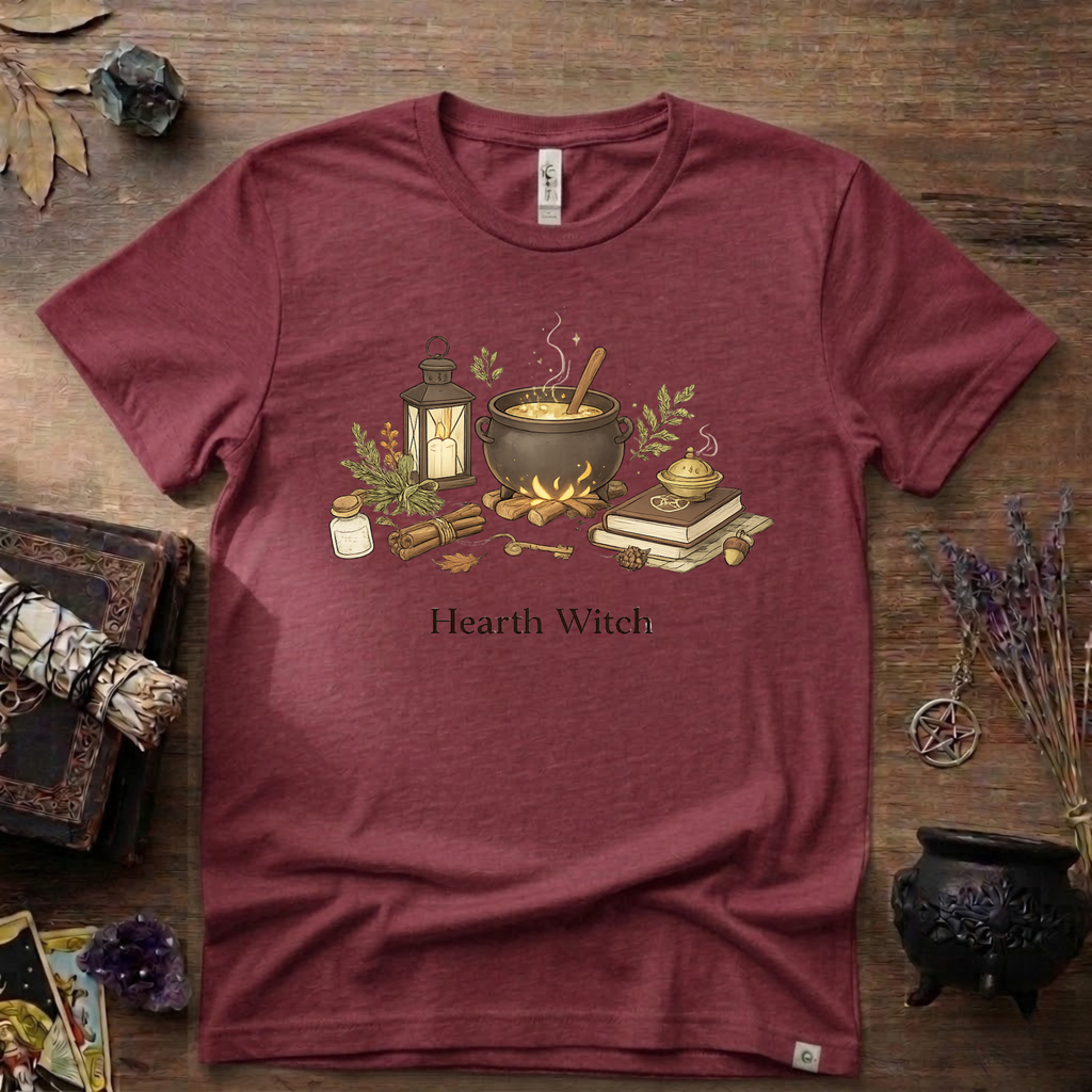 Hearth Witch T-Shirt — Witchy Magic Tee