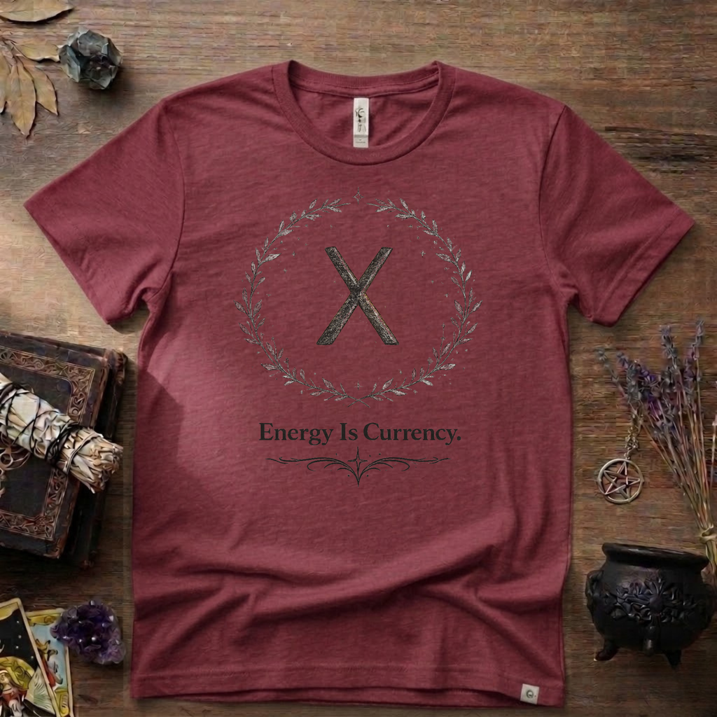 Energy Is Currency Gebo Rune T-Shirt