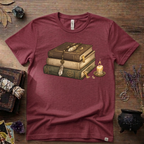 Witchy T-Shirt — "Light Reading" Occult Graphic Tee