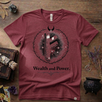 Fehu Rune Wealth & Power T-Shirt