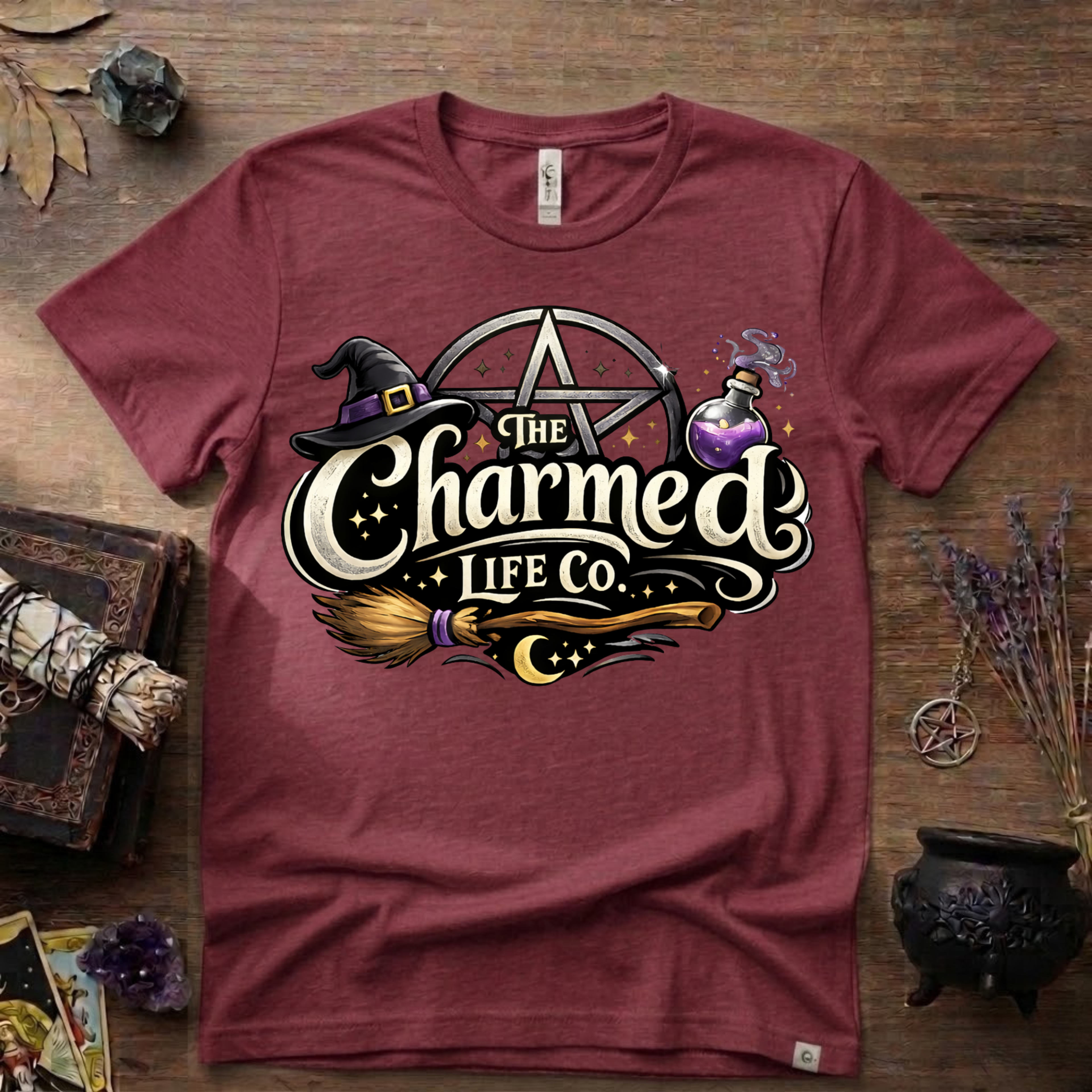 Witch Logo T-Shirt — The Charmed Life Co.