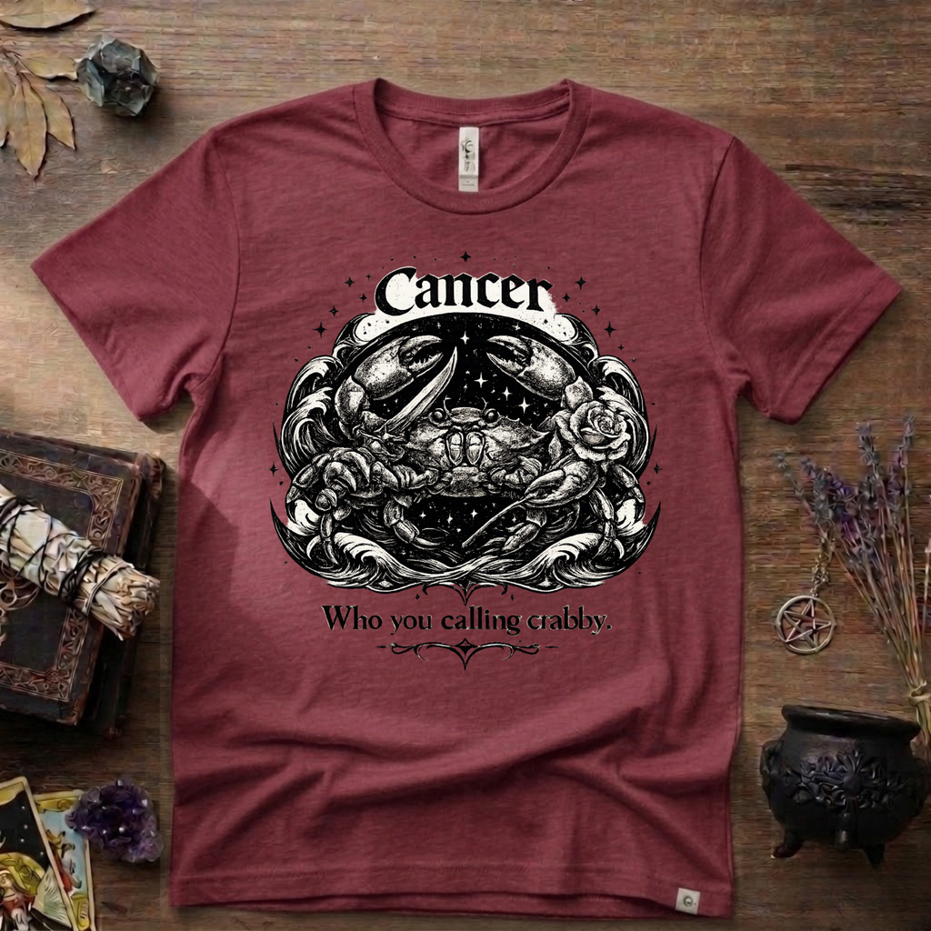 Cancer Zodiac 'Who You Callin' Crabby' T-Shirt