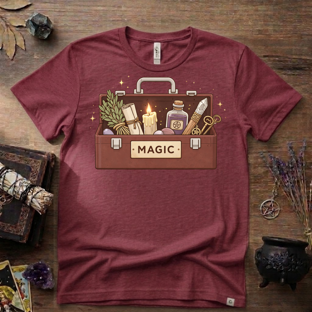 Witchy T-Shirt — "Magic Toolbox"
