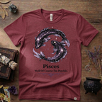 Pisces Zodiac T-Shirt — “Well of Course I'm Psychic” Horoscope Tee