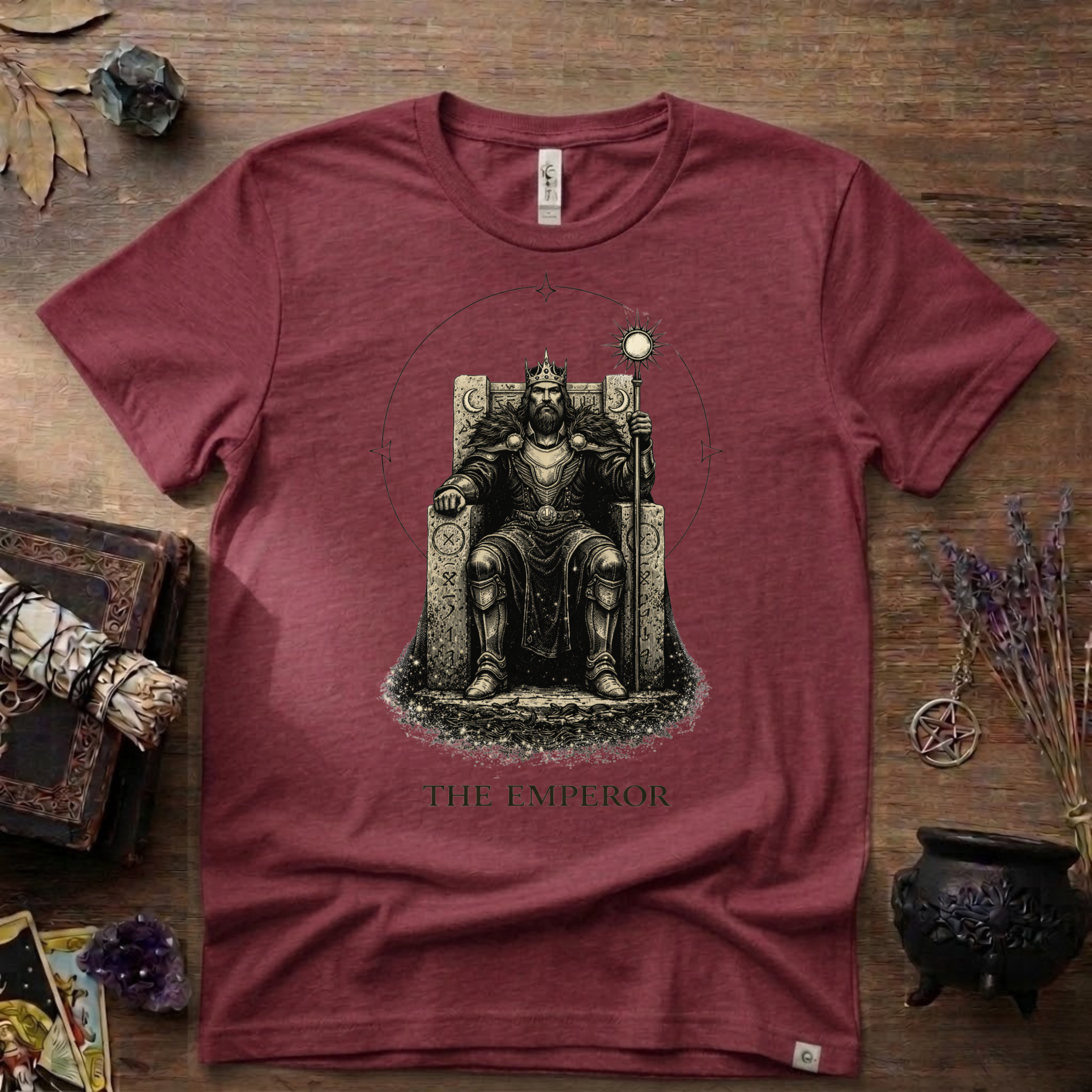 Tarot T-Shirt — The Emperor