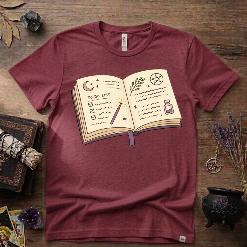 Witchy T-Shirt — Witchy To-Do List