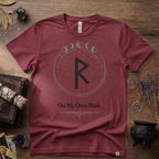 Raidho Rune 'On My Own Path' T-Shirt