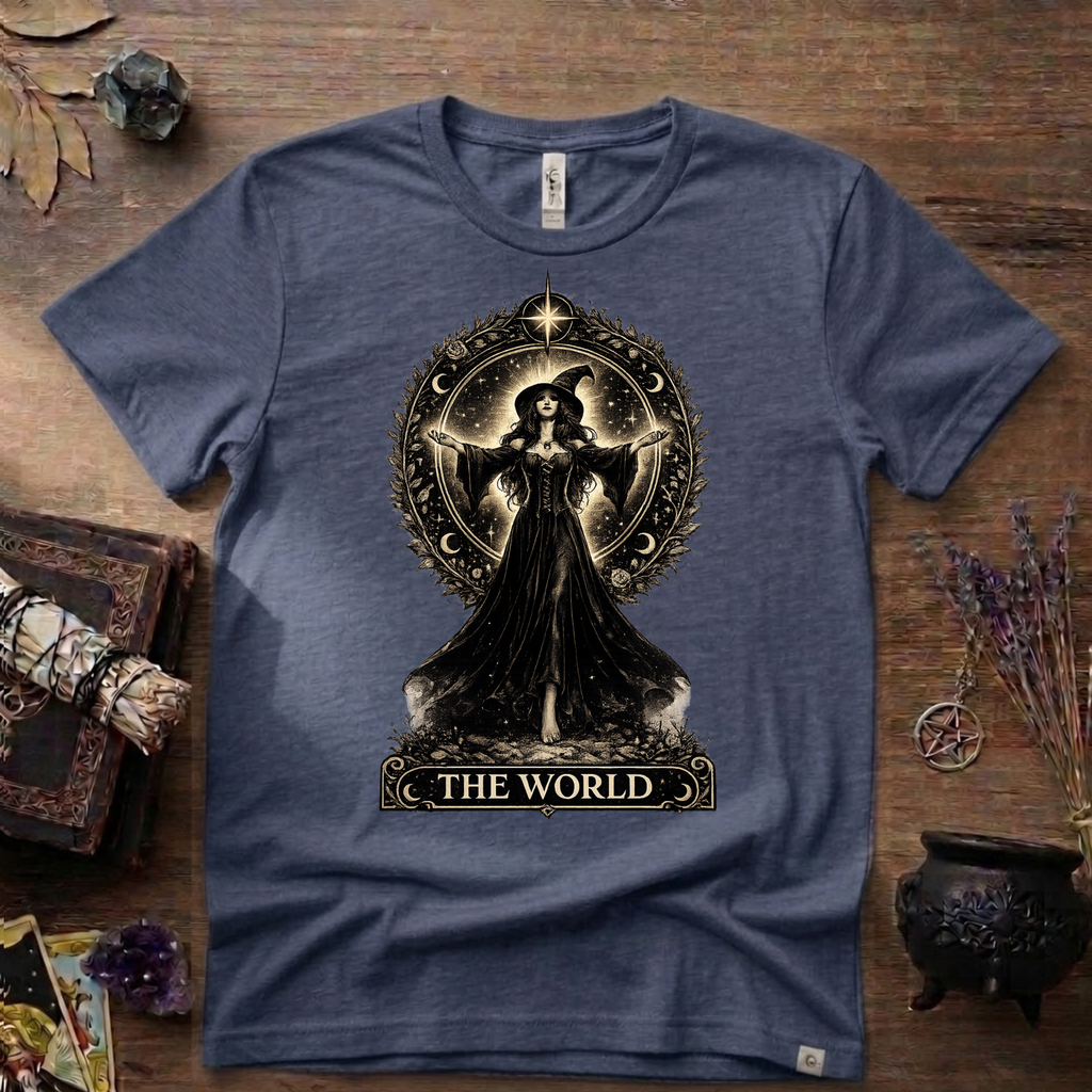 Tarot T-Shirt — The World