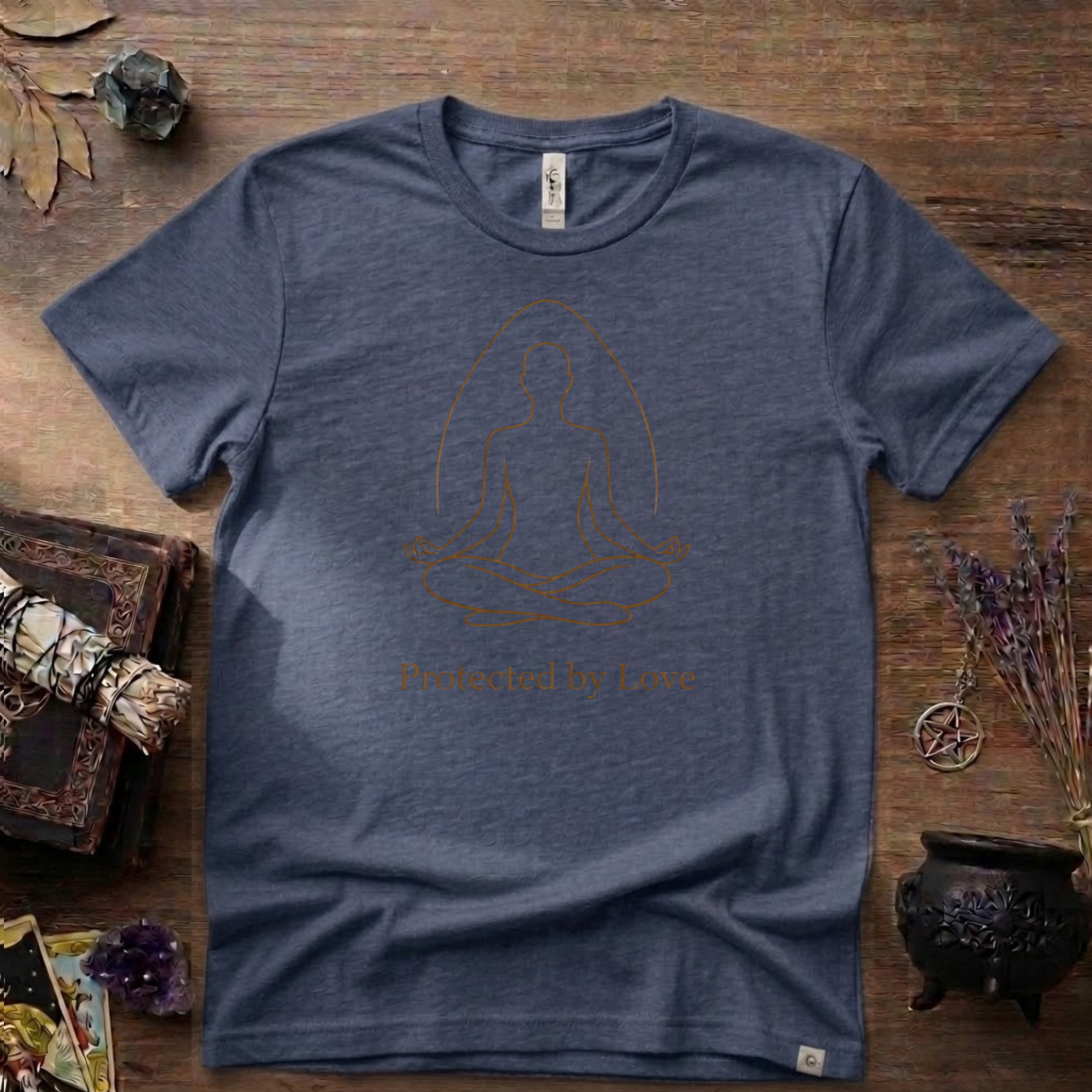 Witchy T-Shirt — "Protected by Love"