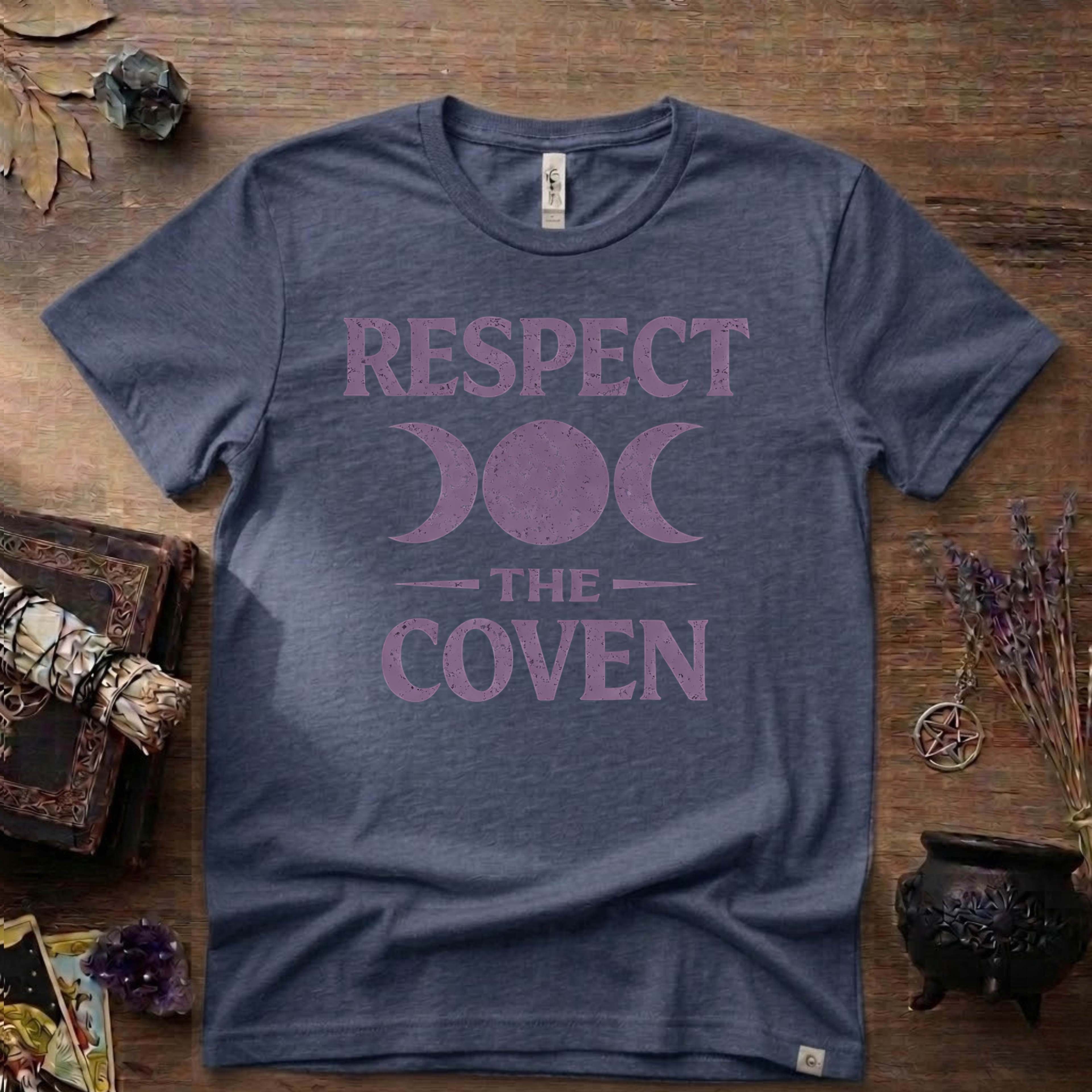 Witchy T-Shirt — "Respect the Coven"
