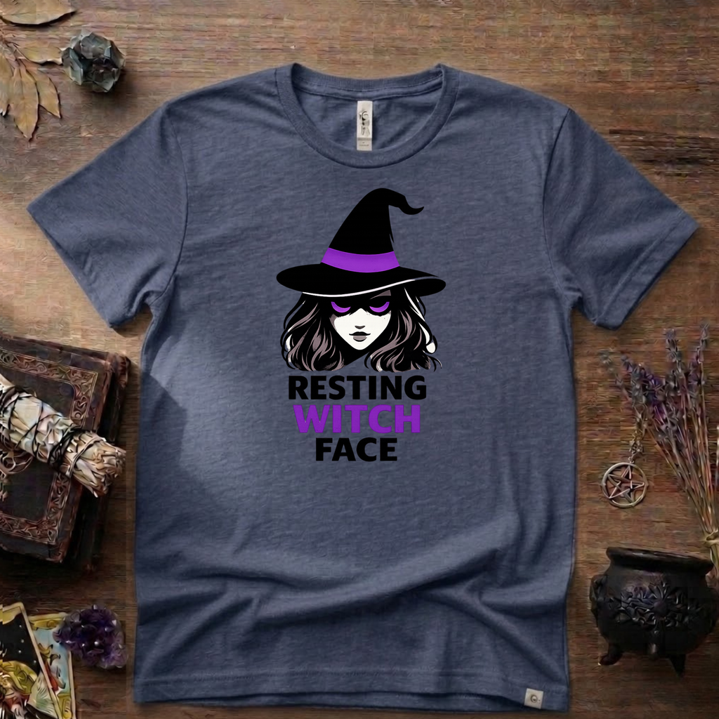 Witchy T-Shirt — "Resting Witch Face"