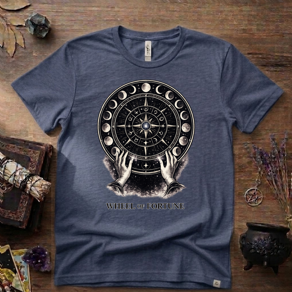 Tarot T-Shirt — The Wheel of Fortune