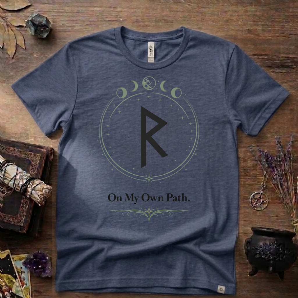 Raidho Rune 'On My Own Path' T-Shirt