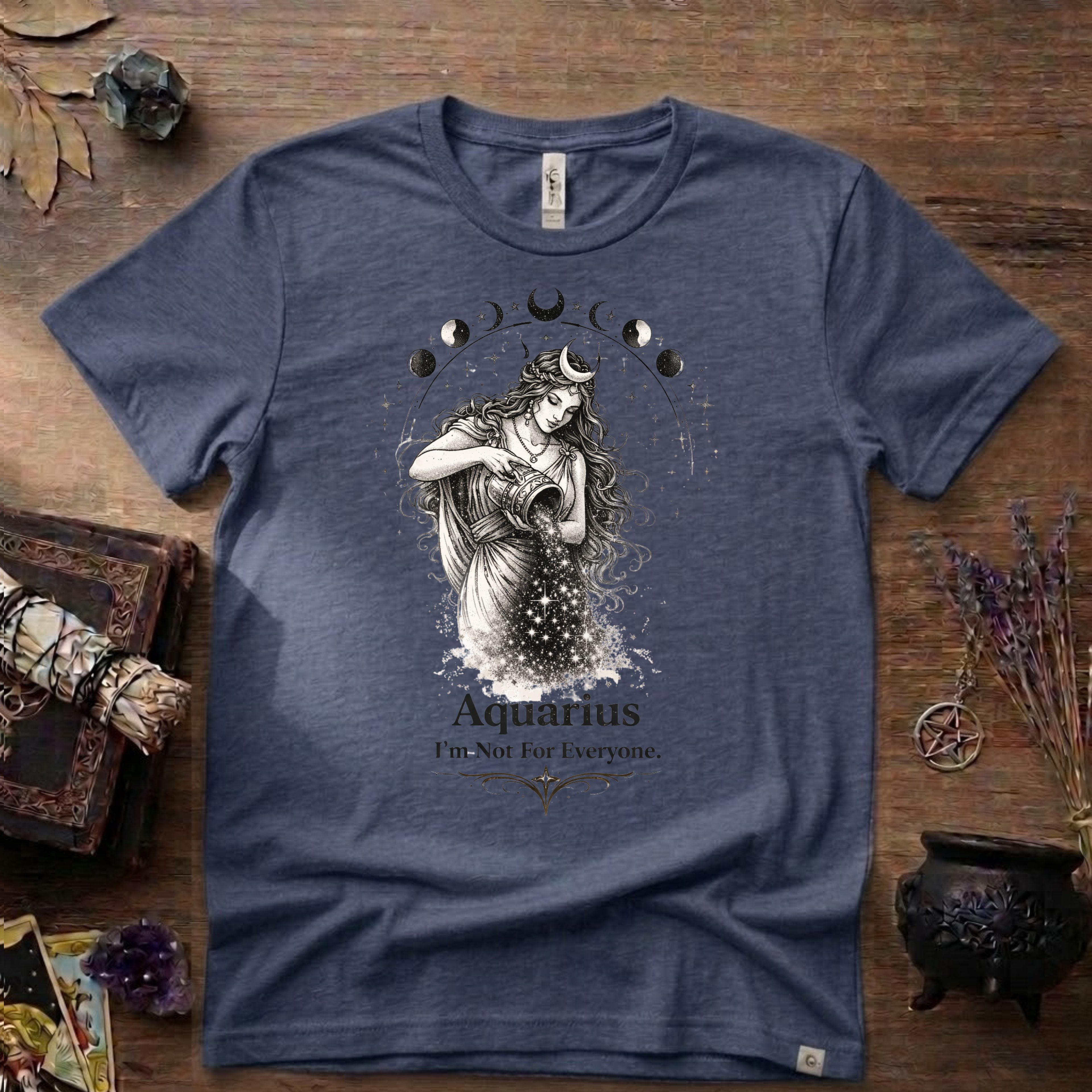 Aquarius 'I'm Not For Everyone' T-Shirt — Zodiac Horoscope Tee