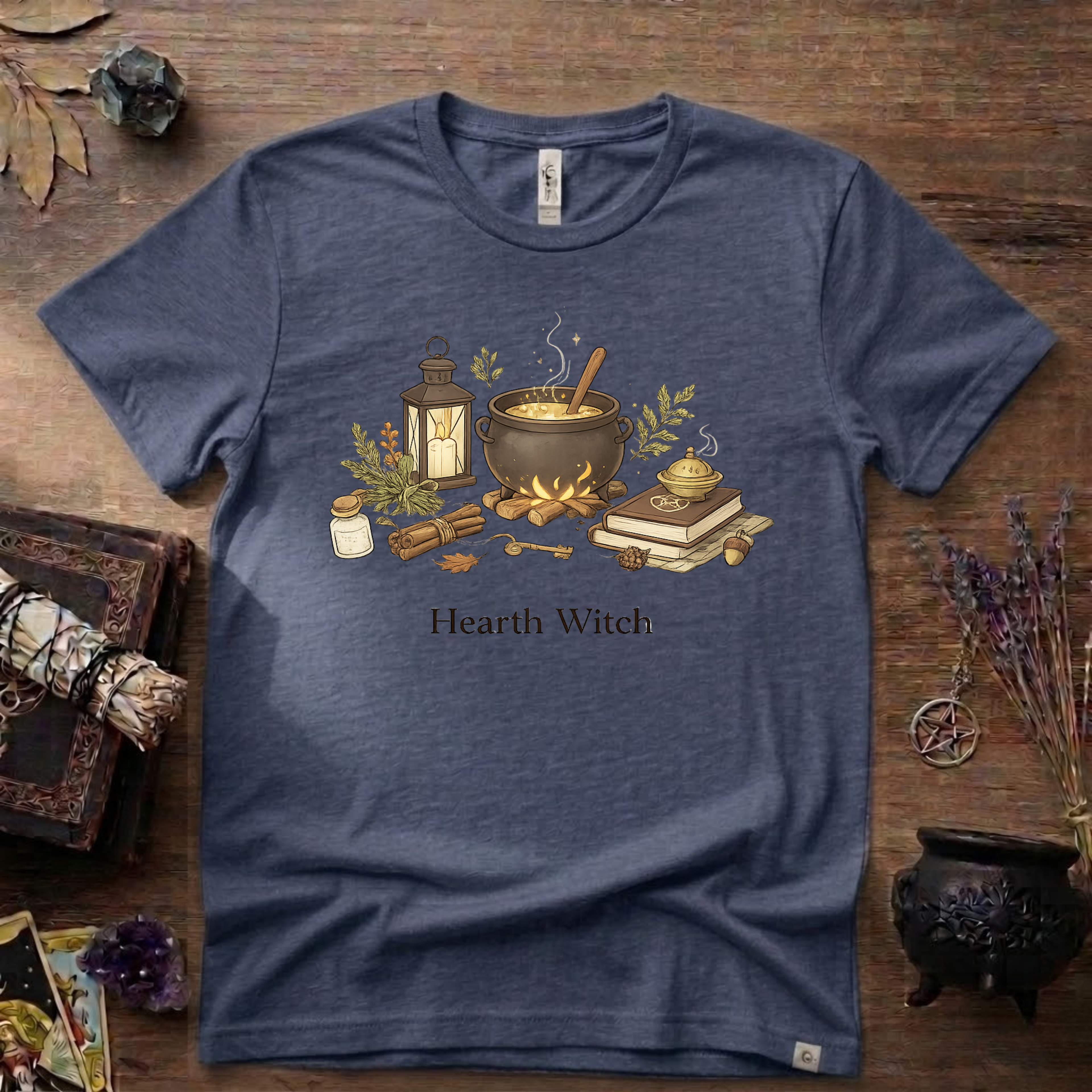 Hearth Witch T-Shirt — Witchy Magic Tee