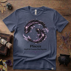 Pisces Zodiac T-Shirt — “Well of Course I'm Psychic” Horoscope Tee