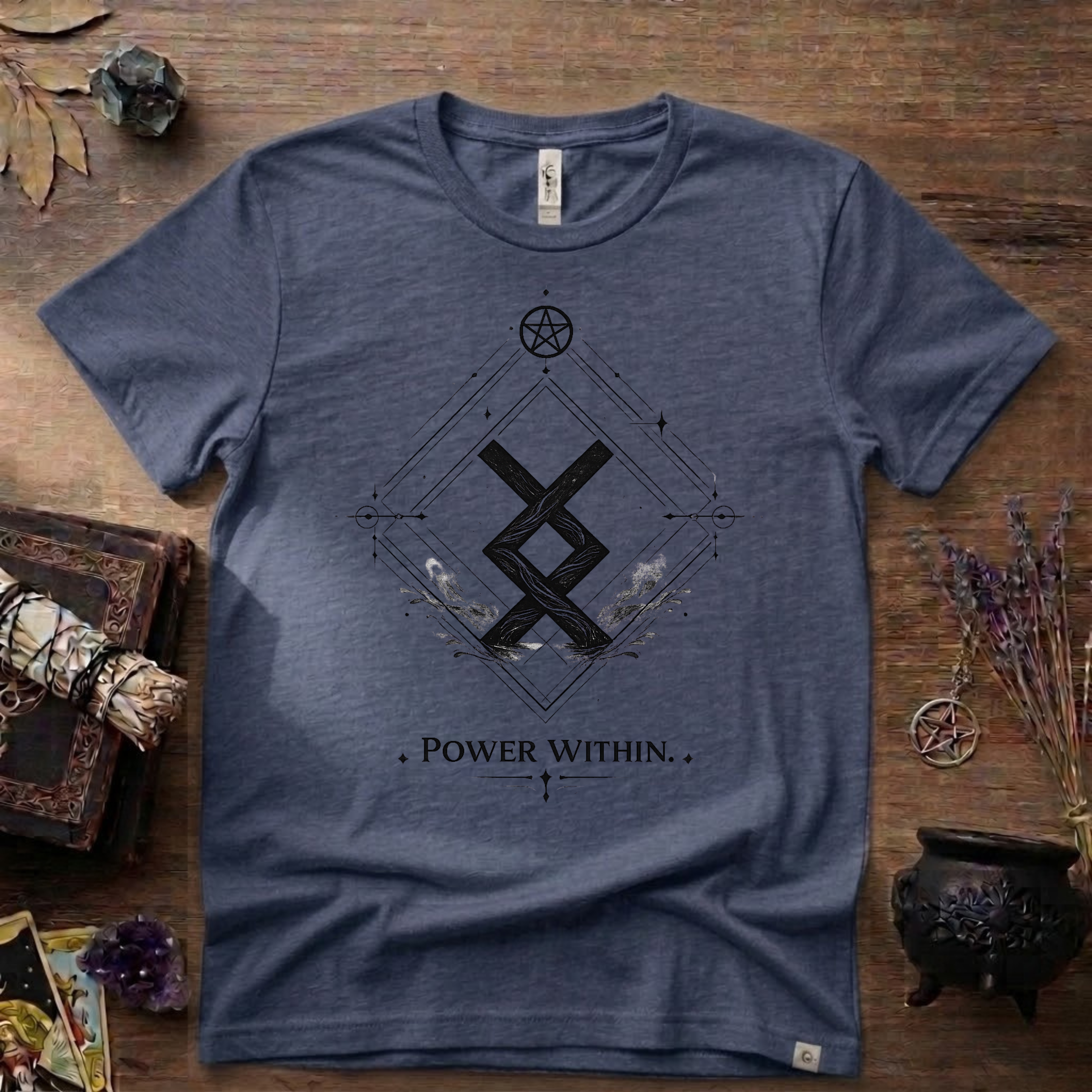 Ingwaz Rune 'Power Within' T‑Shirt